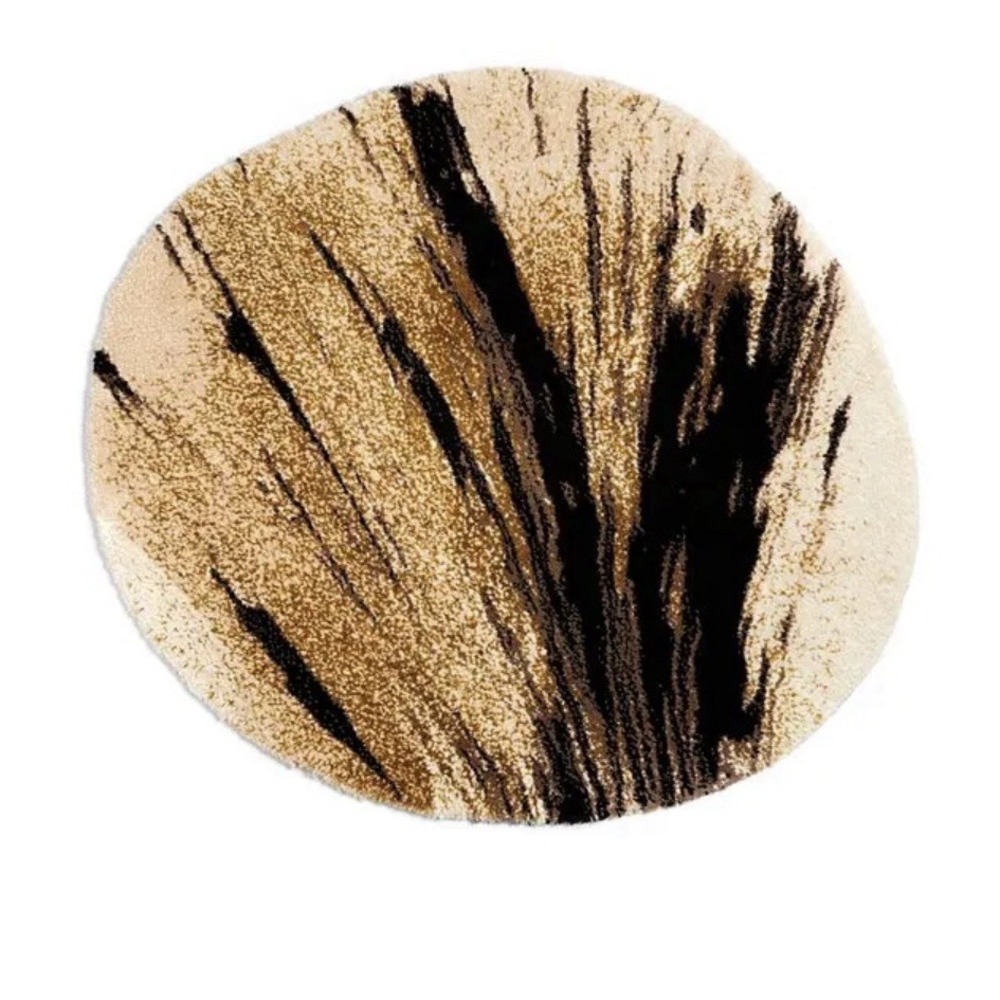 ABYSS & HABIDECOR Enzo 800 31" X 35" Bathmat Exclusive Gold Non Slip